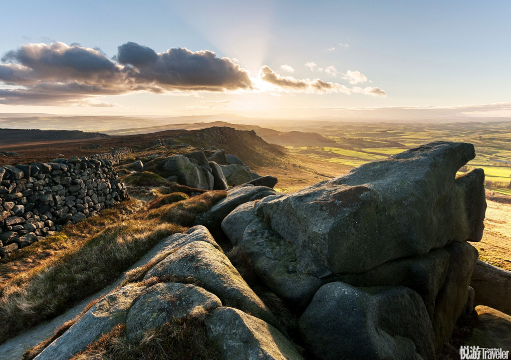 英国2017年风光日历 约克郡谷地刚柔相济顾