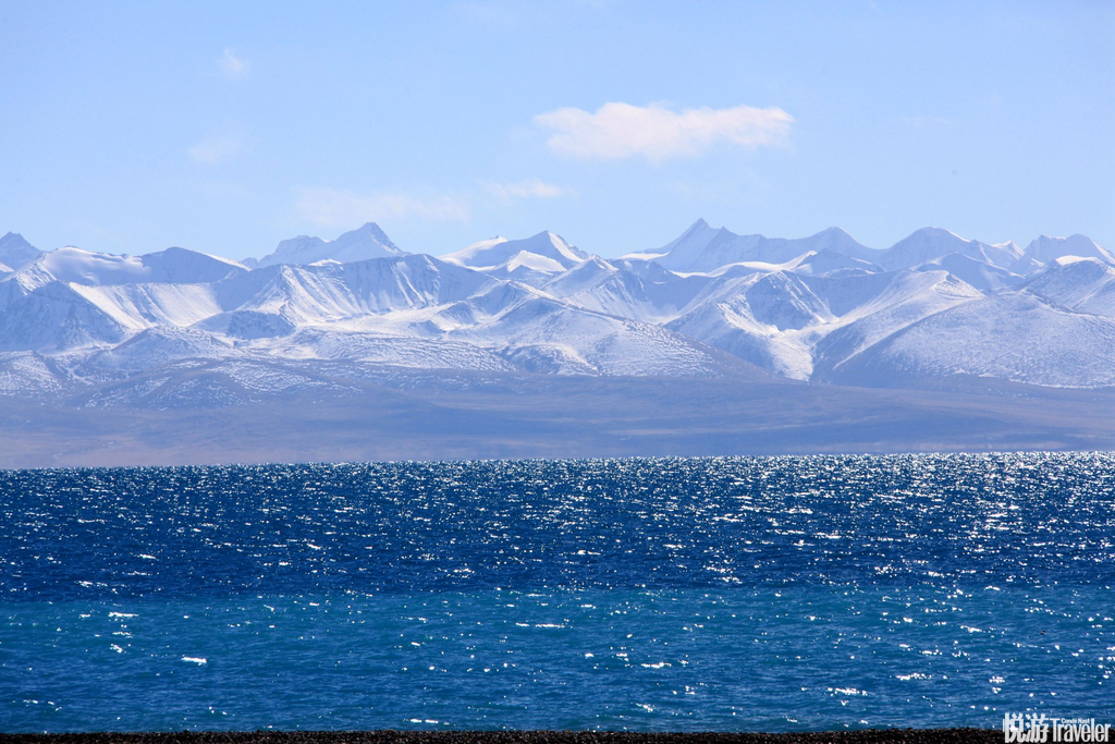 中国最美湖泊:西藏纳木错湖水天一色如蓝宝石