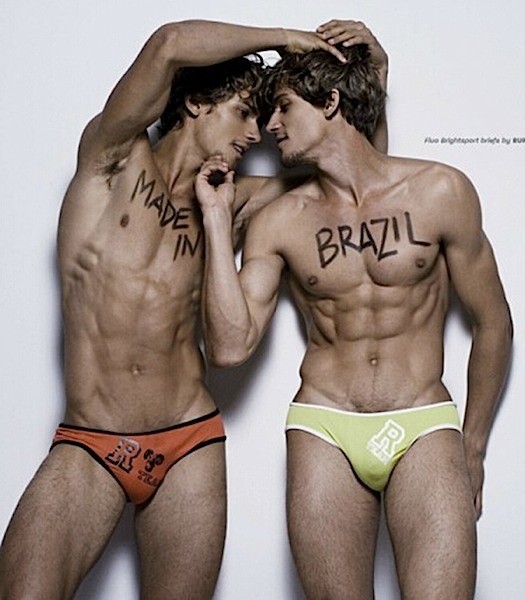Marcio&Marcos Patriota，推荐理由：巴西人气双胞胎超模，每一次出场都绝对的“基情满满”！