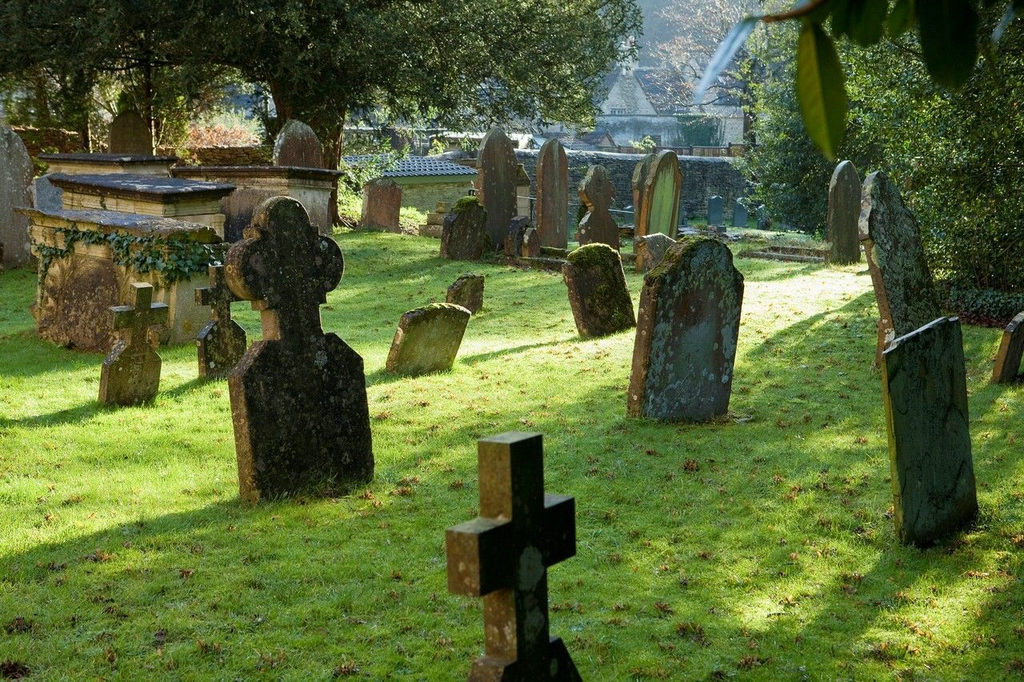 库姆堡中墓地