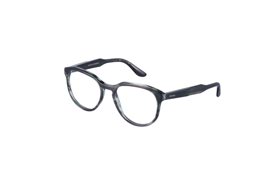 VPR 18S：是一款Prada Journal特别系列中专门为男士设计的光学眼镜，洋溢着复古的情怀，经典的轮廓线条，镜框为板材质地，可选多种色调的玳瑁色和黑色，同时还推出全新的水彩效果的棕色和迷彩色。