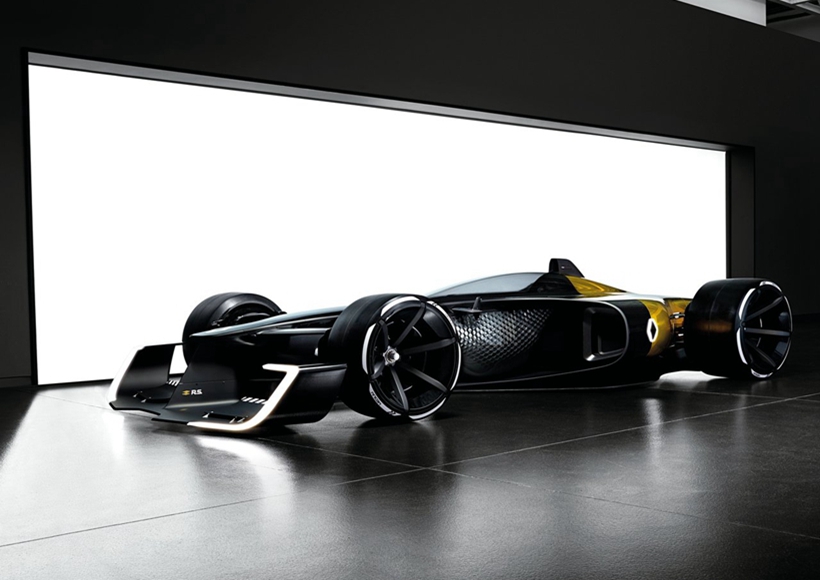 雷诺在上海车长公布了其设计的RS 2027 Vision概念赛车。这象征着雷诺对10年后F1赛车的愿景，这款车设计概念将重点着重于驾驶，暗藏了许多新技术。