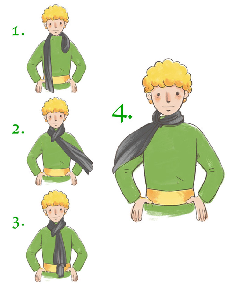 小王子的千百种围巾系法