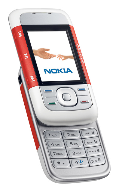 NO.3诺基亚5300
作为当时滑盖手机的霸主，三星的滑盖手机一直难遇敌手，但是诺基亚5300的推出，也给诺基亚手机搬回了一局。这款手机外形小巧，色彩鲜艳的特点，吸引了很多年轻人的目光，同时性价比也不错。
