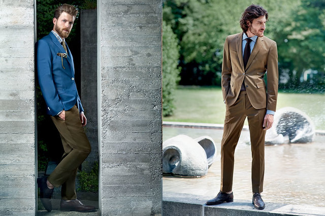Baldessarini是HUGO BOSS旗下最顶级的品牌，以前HUGO BOSS首席设计师Werner Baldessarini的名字命名。细腻的剪裁，流畅的线条，它代表对生活中最高品质的追求。休闲款式色彩丰富，随意但不失优雅。西装礼服的设计色彩较为低调稳重，却很独特，每个细节都展示着顶级品牌的品味。