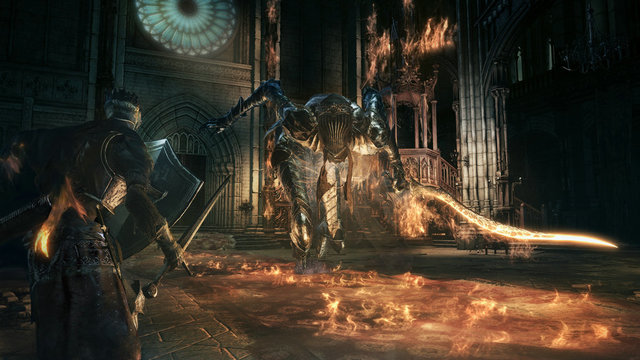 NO.8《黑暗之魂3》
《黑暗之魂3》被玩家赞“游戏界面过于华丽，以至危险逼近也难以察觉”。《黑暗之魂3》游戏与前作有很多相似之处，但作为《黑暗之魂》系列的最新作，在游戏画面音乐等内容的创作上都更为精致。
