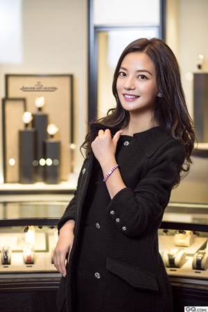 赵薇参与设计并演绎积家101高级珠宝腕表