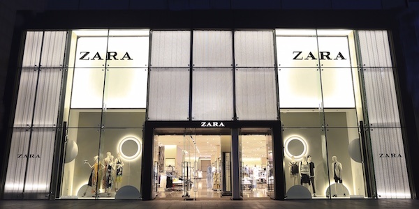 zara西单大悦城店以品牌全球最新形象重 装开业