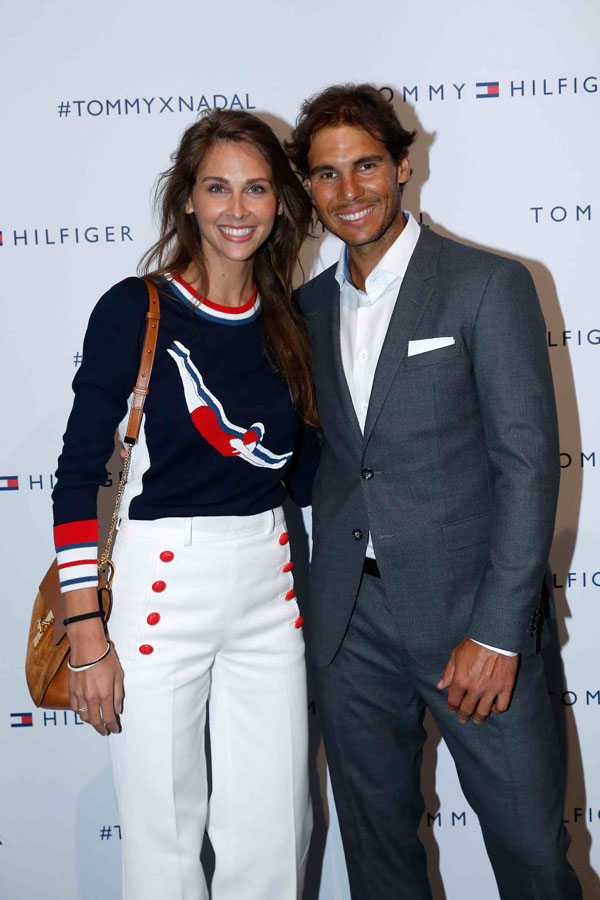 TOMMY HILFIGER全球品牌大使Rafael Nadal 参加法国巴黎POP-UP网球表演赛