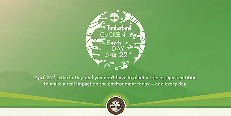 Timberland 邀您世界地球日一同爱惜环境守护地球