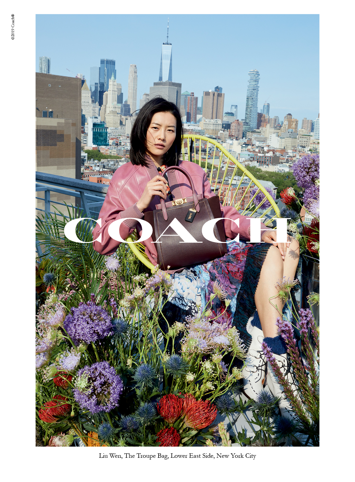 coach宣布刘雯担任品牌代言人