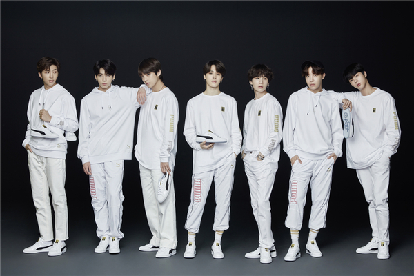 puma basket made by bts 防弹少年团召集army演绎puma basket style