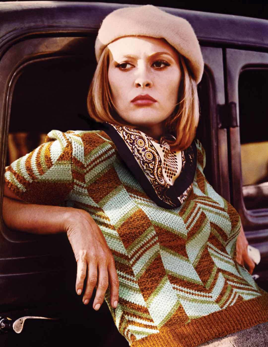 faye dunaway在《雌雄大盗》里的形象,也很经典.