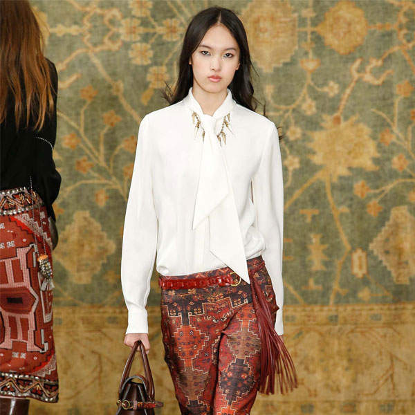 袁博超中国新面孔超模2015秋冬时装周走秀图集