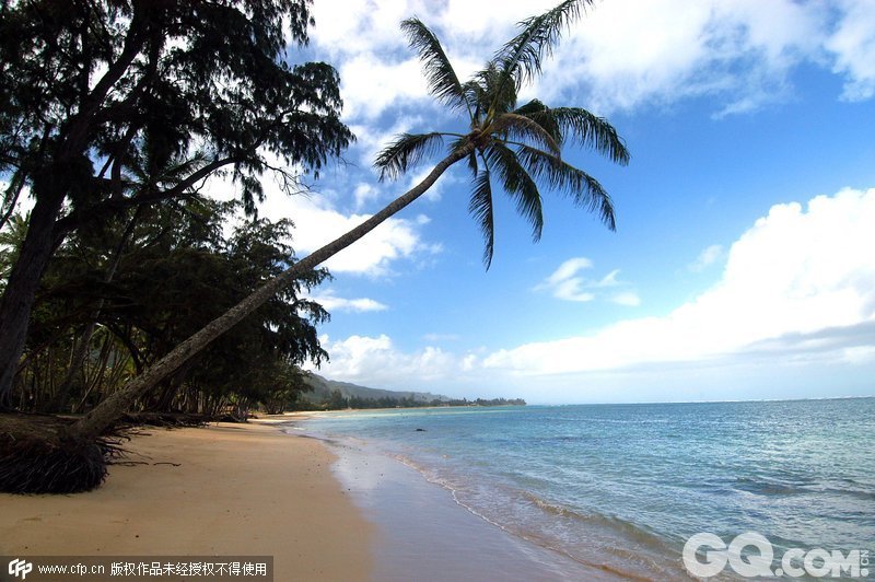 夏威夷的欧胡岛，又是一个跻身“十五强”的热带岛屿。