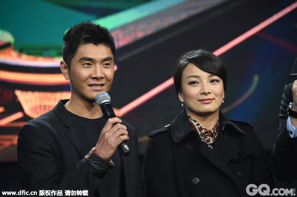  
2014年11月6日，北京，邢傲伟，李妮娜共同出席国内首档台球真人秀节目《星球大战》的录制。李妮娜，邢傲伟

