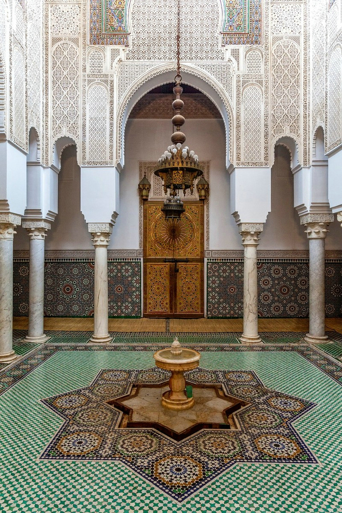 摩洛哥梅克内斯，穆莱-伊斯梅尔陵墓。