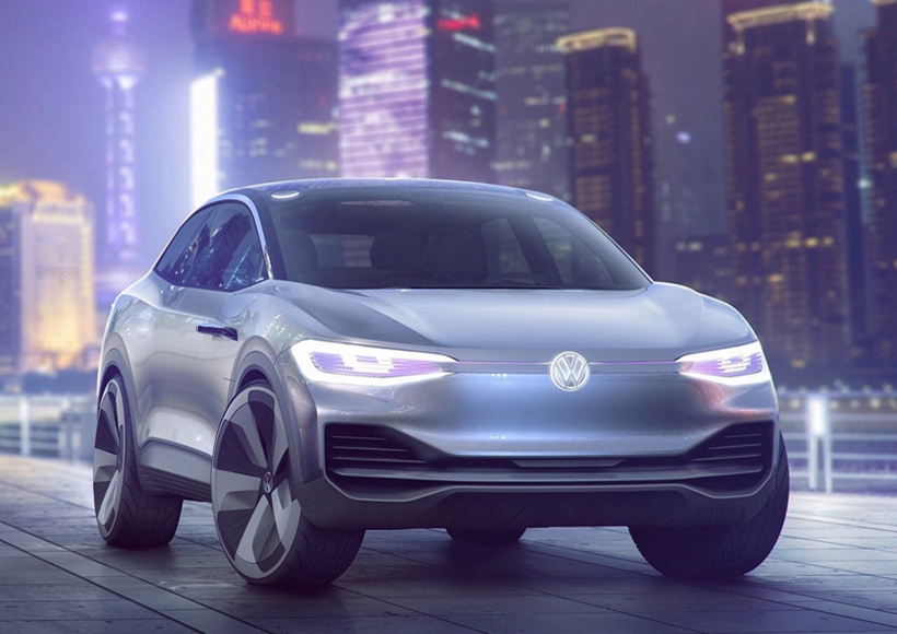  Volkswagen ID家族的成员之一作为跨界SUV车型，车尾向后延伸，将跑车元素融合起来，也让家族的纯电动产品阵容更强大。