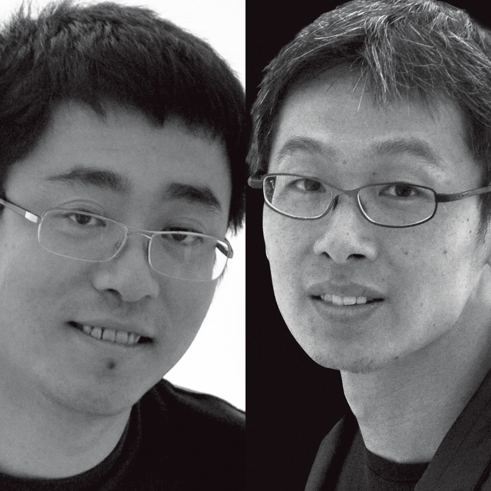 陈屹峰（左） 柳亦春（右）