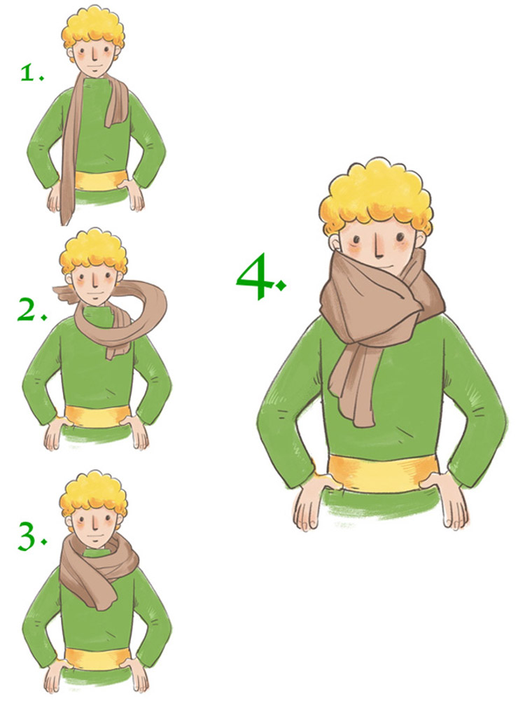 小王子的千百种围巾系法_潮流_gq男士网