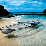 通体透明的运动划艇