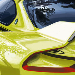 BMW 3.0 CSL Hommage概念车预告图发布