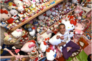 日本退休警察收藏Hello Kitty登吉尼斯纪录，很厉害了