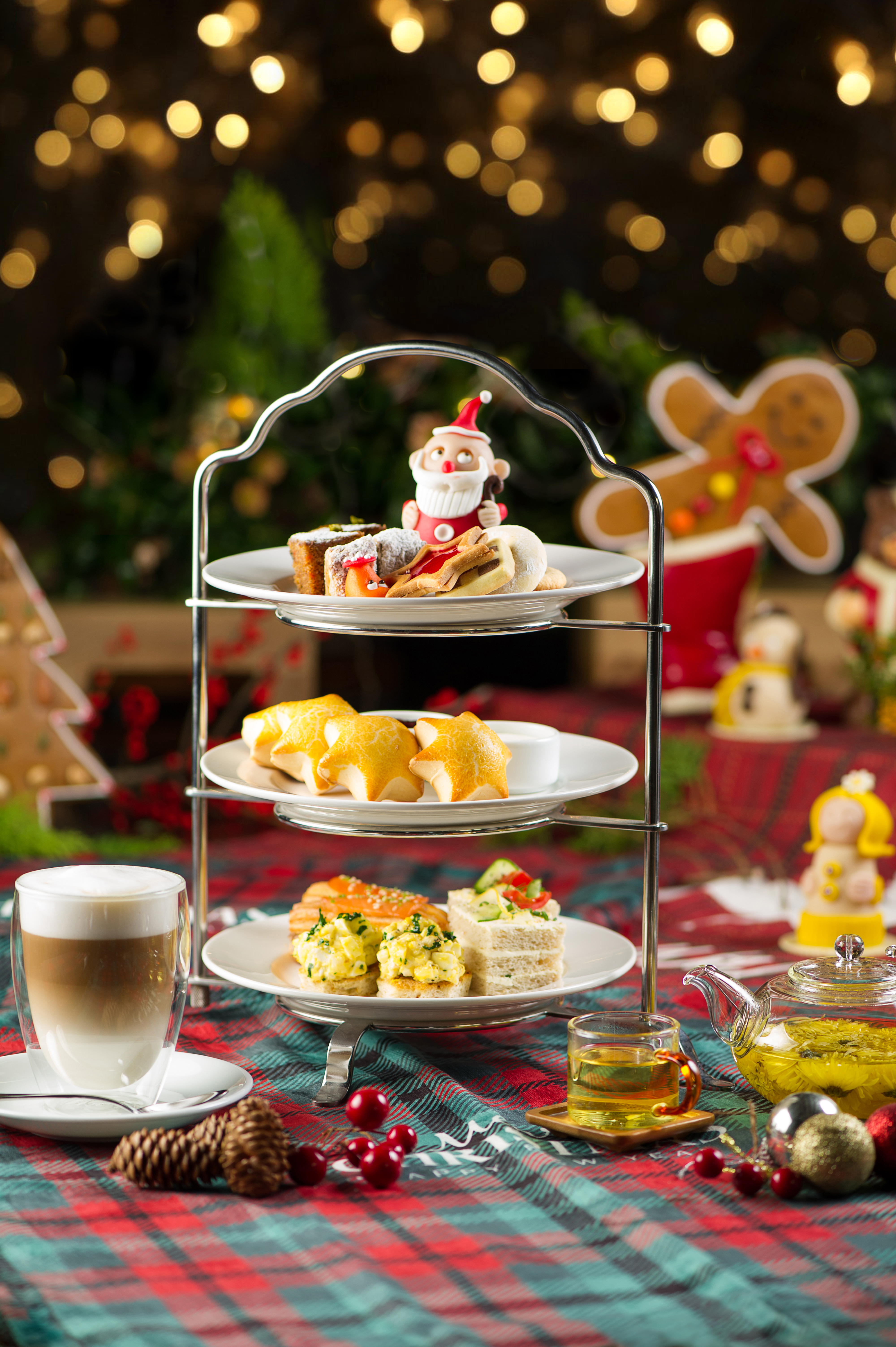 圣诞主题下午茶     圣诞主题下午茶