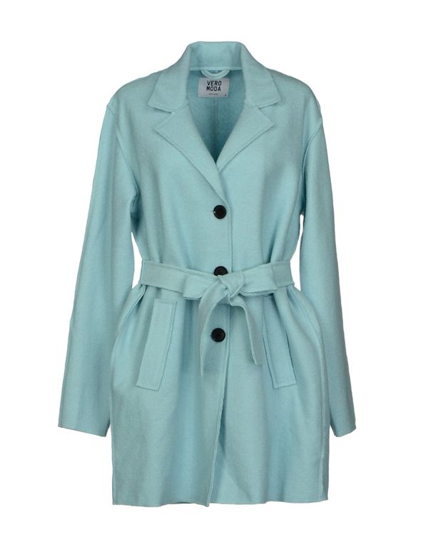天蓝vero moda 大衣
