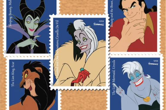 还真的有人在集邮吗？美国邮政推出新版迪士尼反派角色纪念邮票