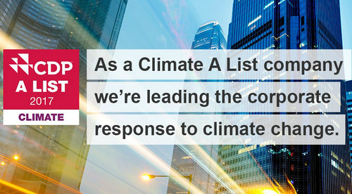 伊莱克斯获得国际非营利环保组织CDP认可，被授予应对气候变化A类企业