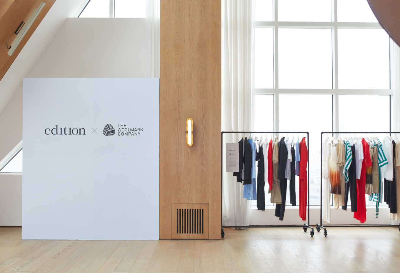 edition × the woolmark company 合作系列于上海发布