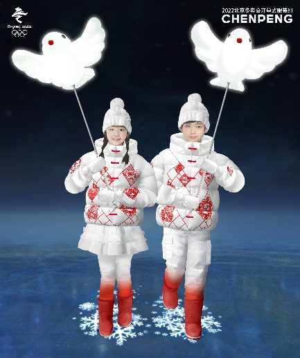 冬奥会和平鸽造型图片