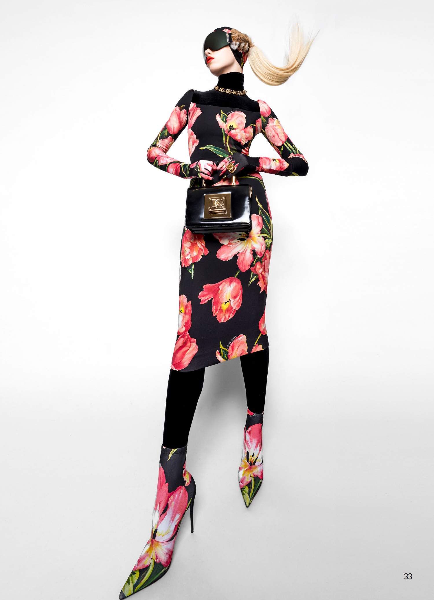 dolcegabbana杜嘉班纳2022秋冬女装flower系列