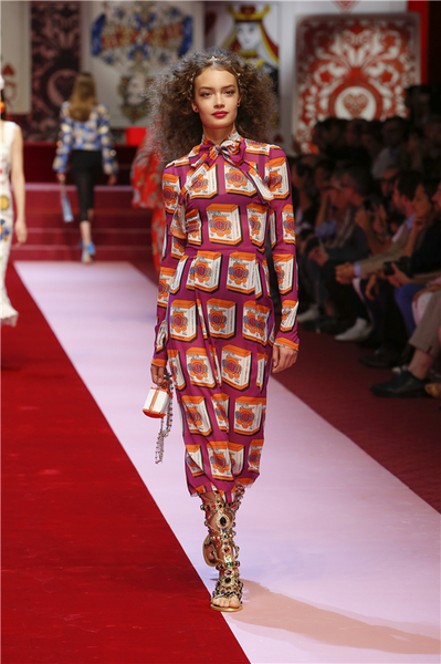 杜嘉班纳2018春夏女装系列时装秀