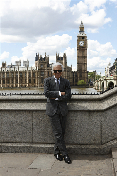 ralph lauren先生凭借时尚贡献获得英国荣誉爵级司令勋章