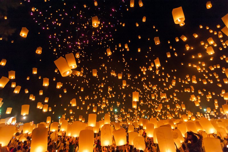 元宵节赏灯 各国流光溢彩花灯节